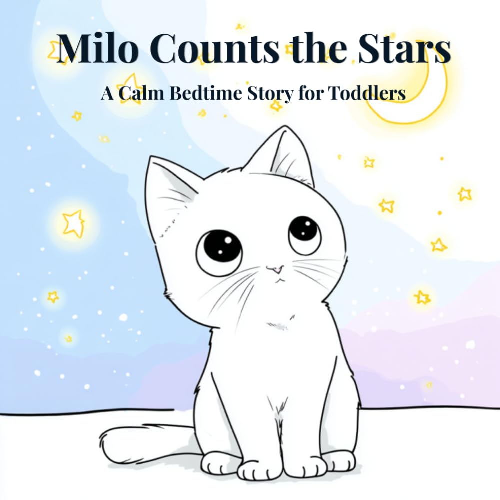 Milo Counts the Stars: A Calm Bedtime Counting Story for Toddlers (Milo's Calm Stories)