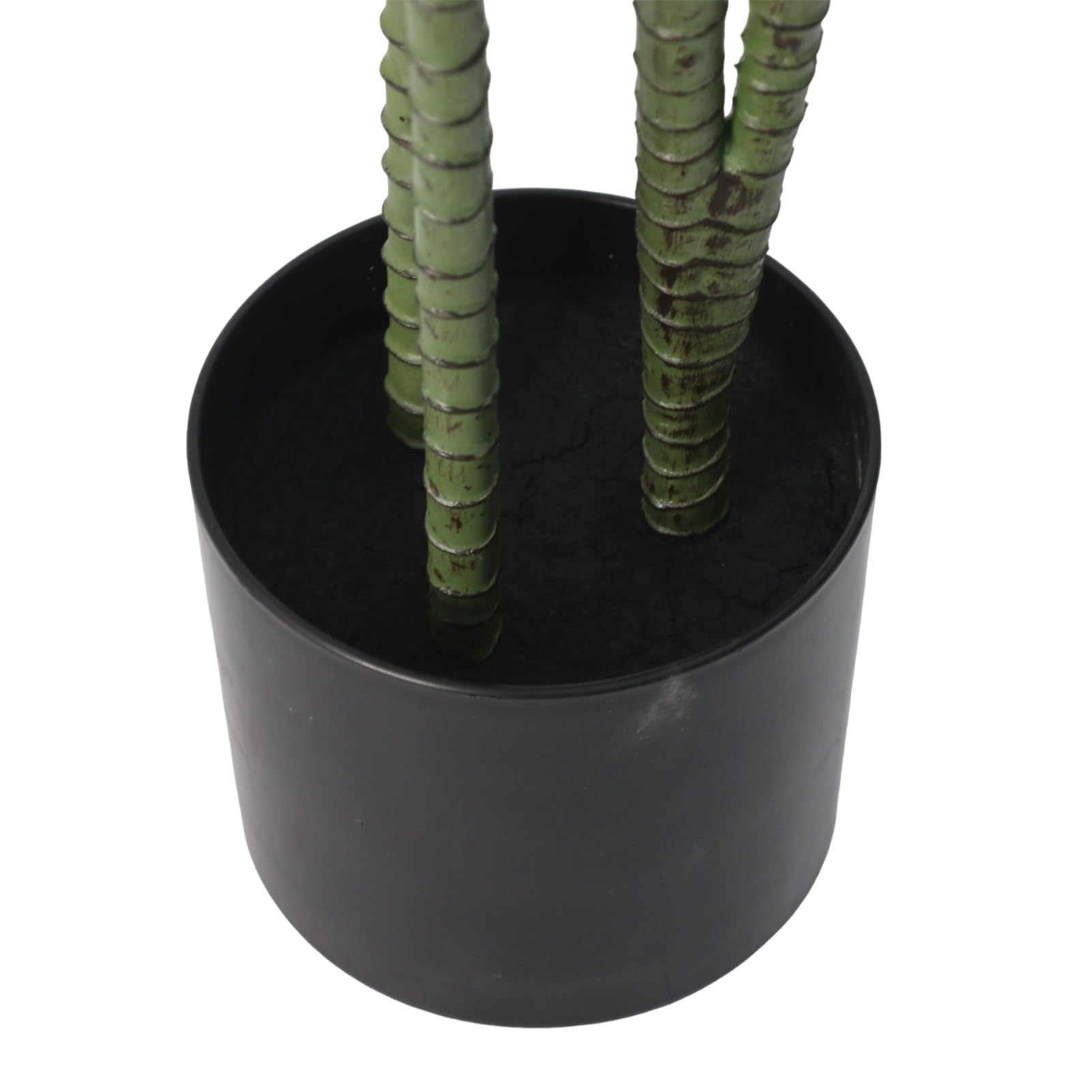 Emoshayoga Faux Arbre Dracaena Fragrans Incroyablement Réaliste, Fausse Plante pour la Maison, Le Bureau, Le Salon, 1 unité (120 cm)