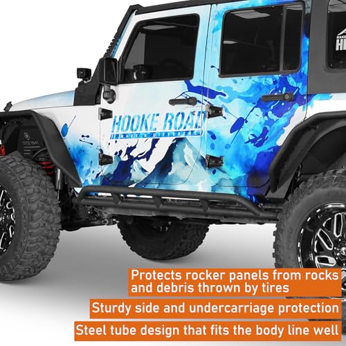 Nerf Bars Rock Slider para Jeep Wrangler JK 2007-2018 miniatura 4
