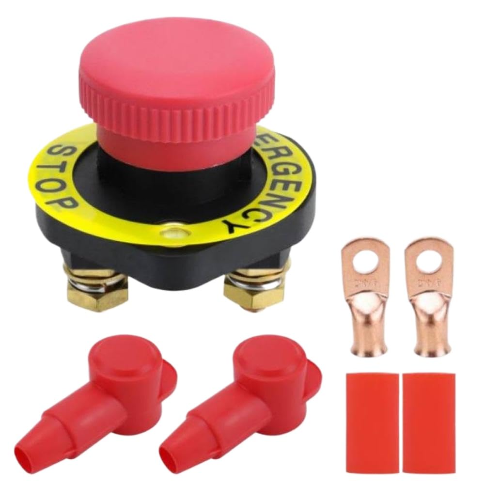 Alimentatore per interruttore di accensione compatibile con l'interruttore principale di spegnimento per camper da 12-24 V per applicazioni marine