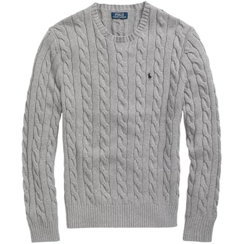 POLO RALPH LAUREN Men's Cable Knit Sweater Cover