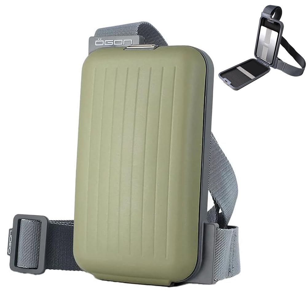Amazon.co.jp: [オゴン/OGON] スリングバッグ PHONE BAG アルミ ボディ