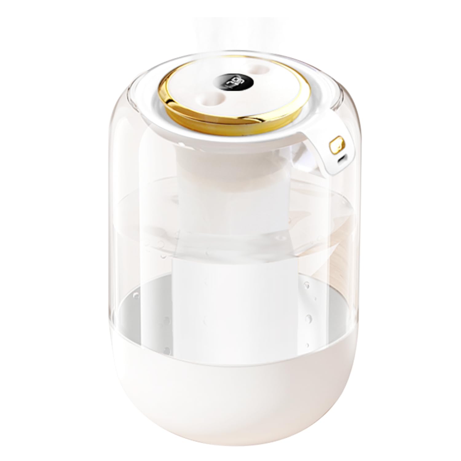 Humidifier for Bedroom, 2.2L Humidifier Cool Mist,20 Hours Runtime, Quiet 22dB, Colorful W...