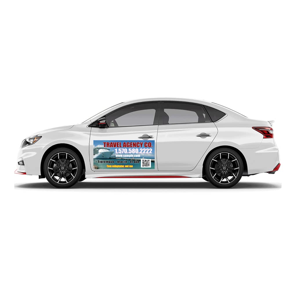 Customized Magnets | Custom Car Bumper Magnets and Decals Customized | Custom Magnetic Signs for Vehicle | Custom Fridge Manget | (12