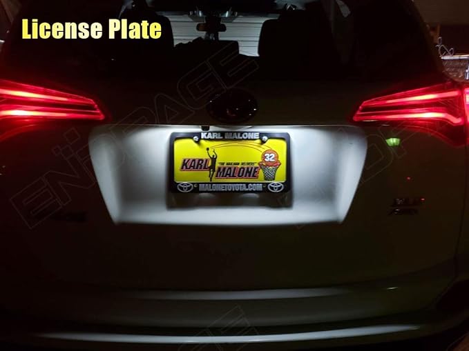 11-Pieces Explorer LED Interior Light Kit for Ford Explorer 2011 2012 2013 2014 2015 2016 2017 2018 2019 2020 White 6000K Interior LED Lighting Package + License Plate Lights, Install Tool