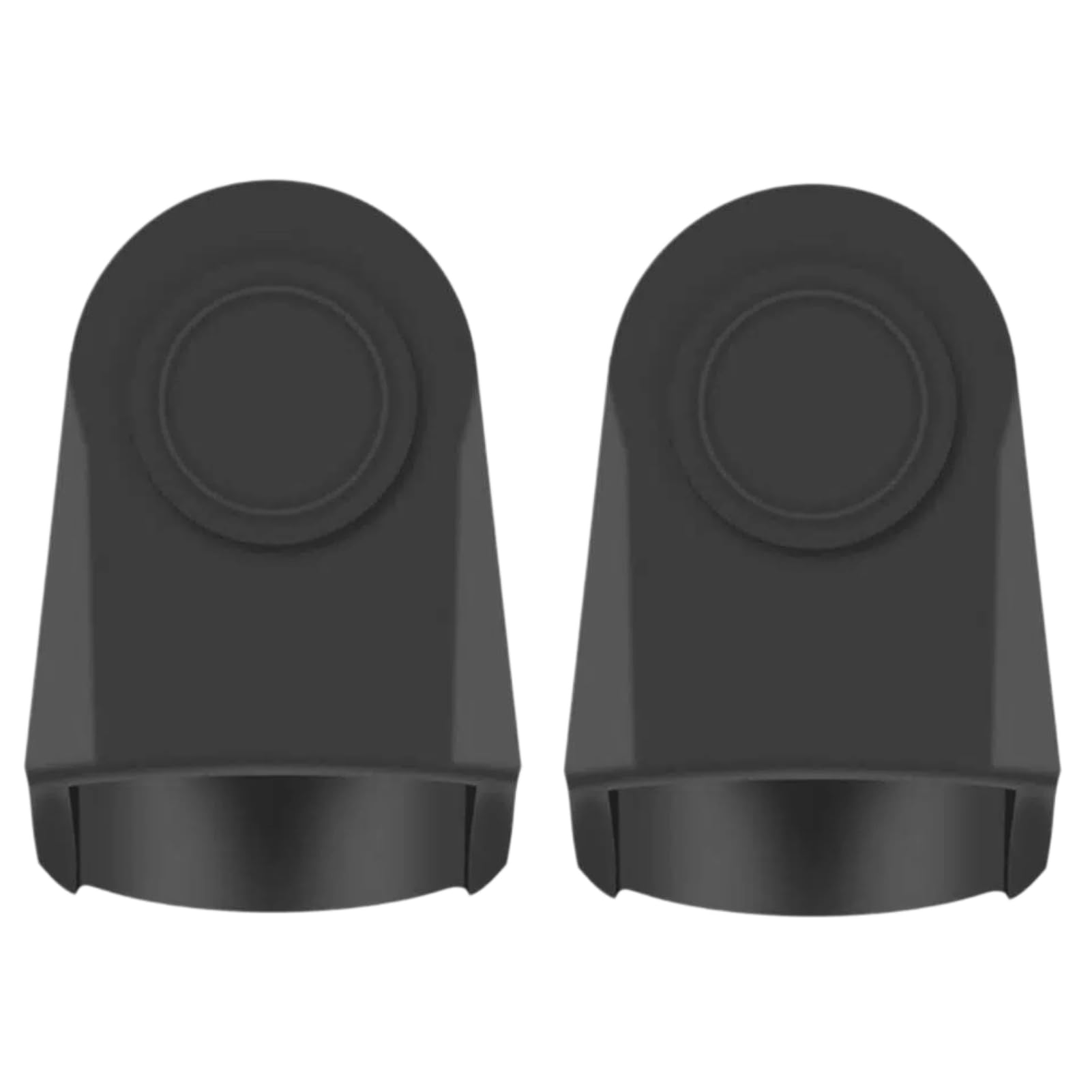 Tomotato Black 2 Pcs Saxophone Mouthpiece Cap Clarinet Mouthpiece Cap Rubber Protective Cap Professional Sax Mouthpiece For Sax Clarinet Beginners(Black)