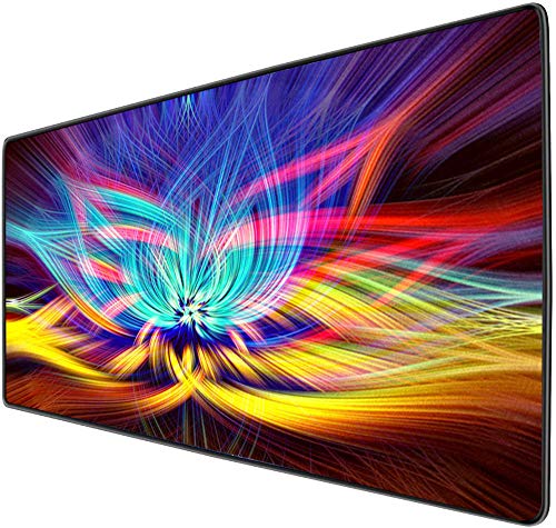 Tapis de souris Dream Keyboard Writing Desk Office Customized Computer Pad Mats Student Desk Creative Mat Colorful 35.5X1 5.5X0.2 in