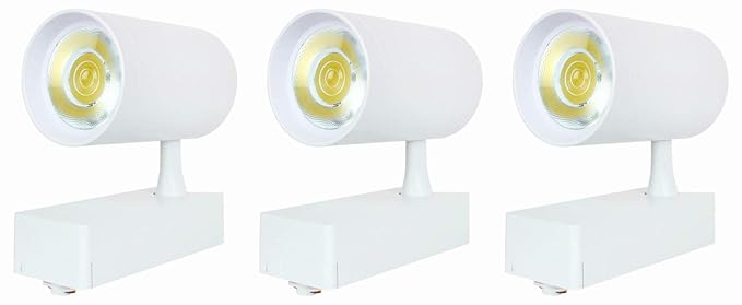 FOS 20W LED Track Light, 2200 LUMENS (Cool White 6500k | Pack of 3)