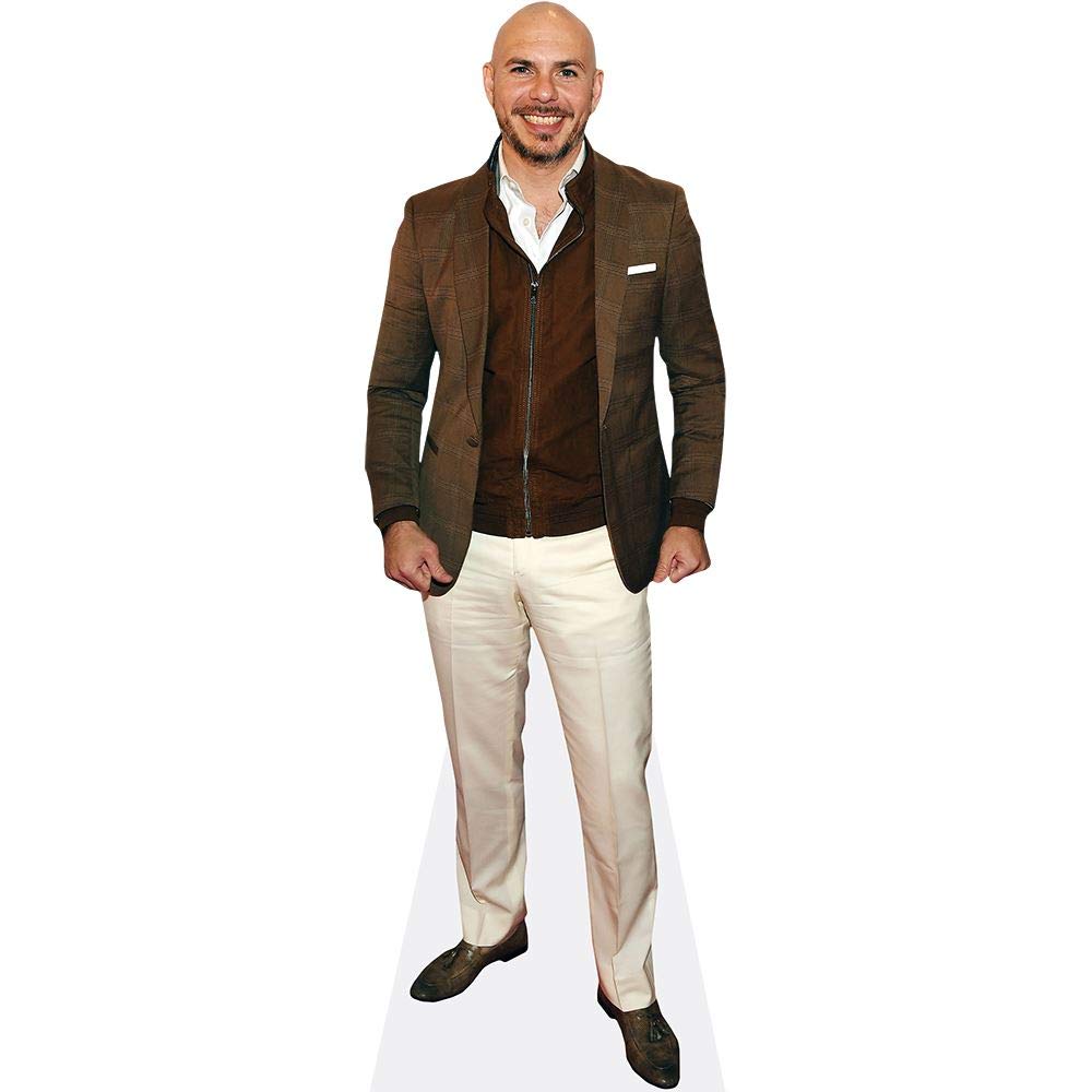 Pitbull (Brown Jacket)# Life Size Cutout