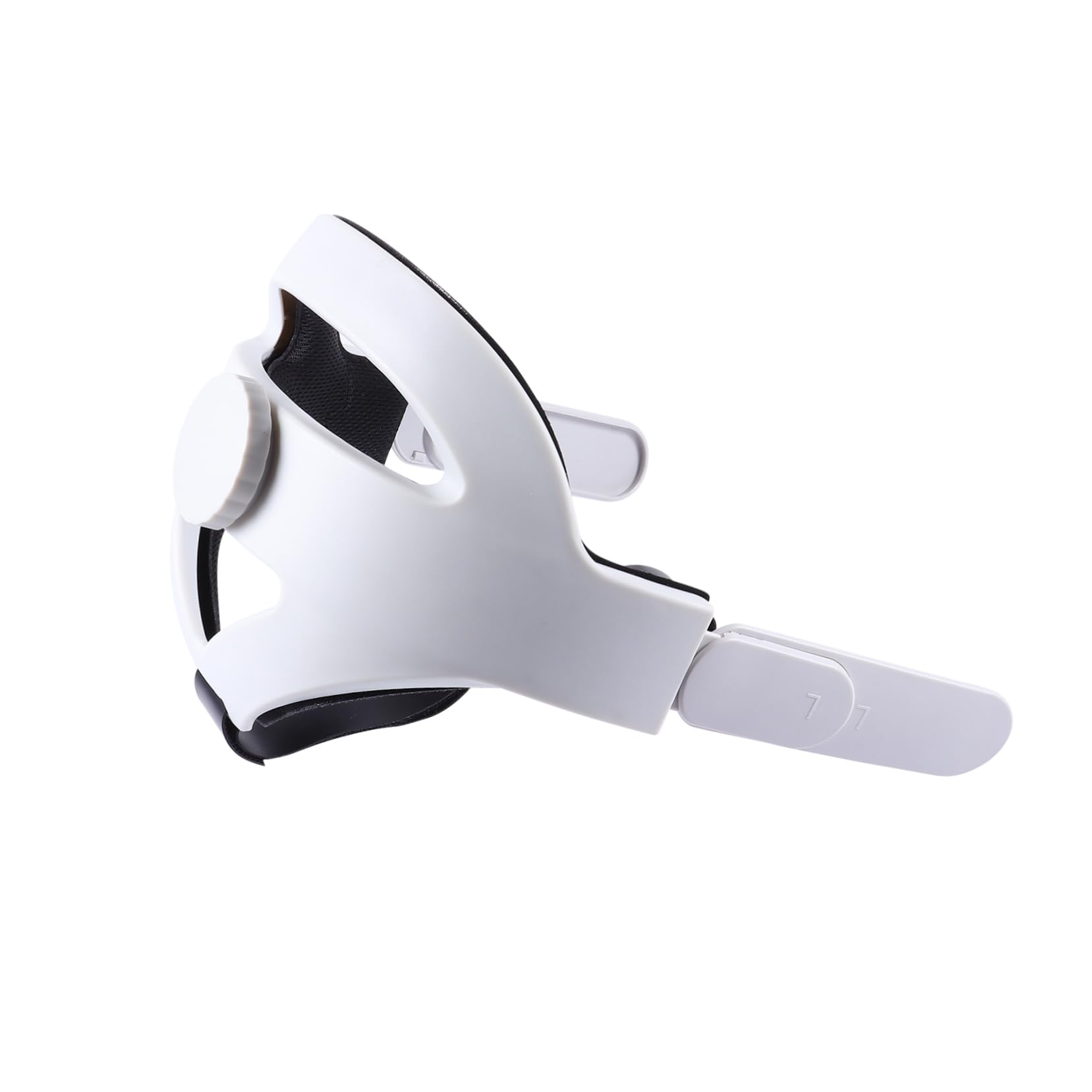 VILLCASE Vr Headset Ersatzstirnband Verstellbar aus Abs Kunststoff mit Kopfpolster für Vr Brille 2 Komfortabler Riemen mit 360° Drehknopf Vr Headset Zubehör für Stabilen Halt und Balance