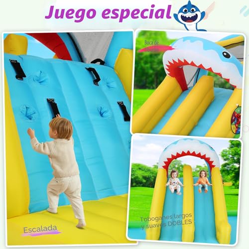 70% Off 8-in-1 Inflatable Water Bounce House for Kids - Image 3
