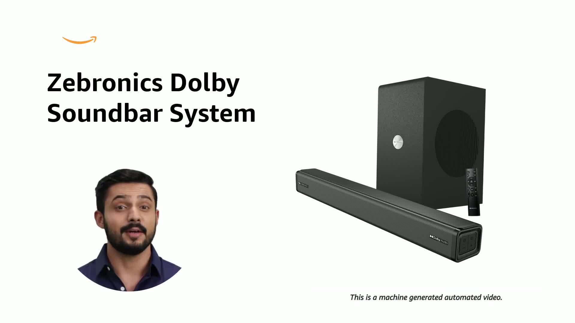 ZEBRONICS Juke BAR 8700 PRO 200W Dolby Soundbar with Wireless