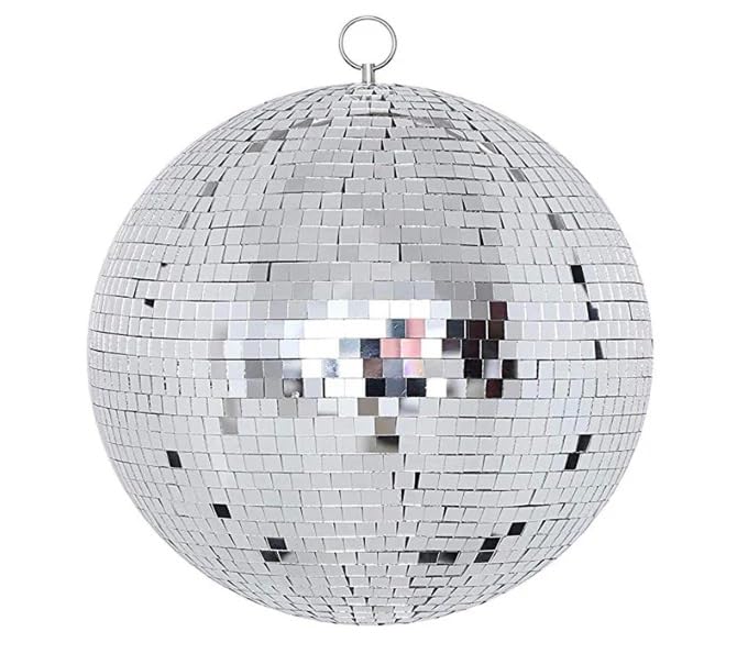 Bola Espejada MB20 de Mr. DJ, con vidrio espejado de alta calidad de 1/4 pulgada, ideal para fiestas, discotecas y eventos miniatura 7