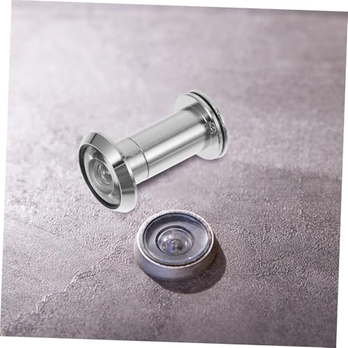 WOONEKY Mirilla para puerta con lente de ojo de pez y gran angular, mirilla resistente para puerta miniatura 6