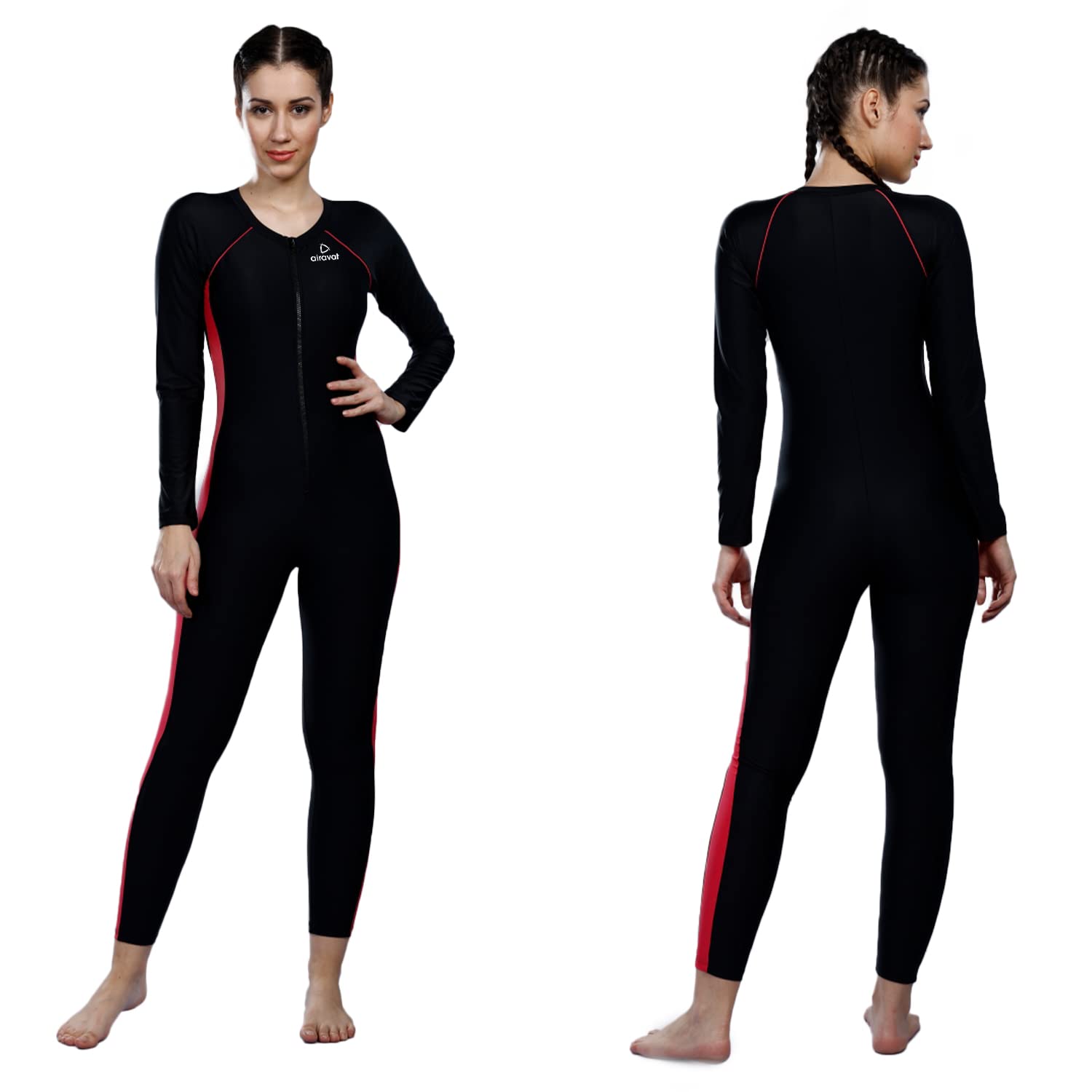 Airavat Dive 5004 Women’s Swim Wear with Stretchable Fabric, High Level of Uv Protection, Comfort and Flexibile, Swimmimg Suit for Women & Girls (Medium, Black) (B0BXB8CFVQ) Amazon Price History, Amazon Price Tracker