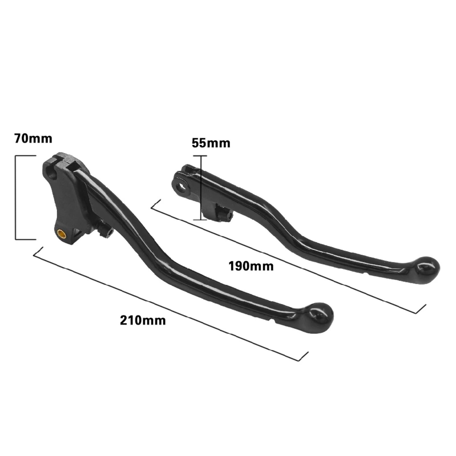 Leviers de Frein d'embrayage Leviers d'embrayage et de Frein pour Motos pour BMW F800GS, F800R, F700GS, F650GS, G650GS, F700 F650(Clutch Lever)
