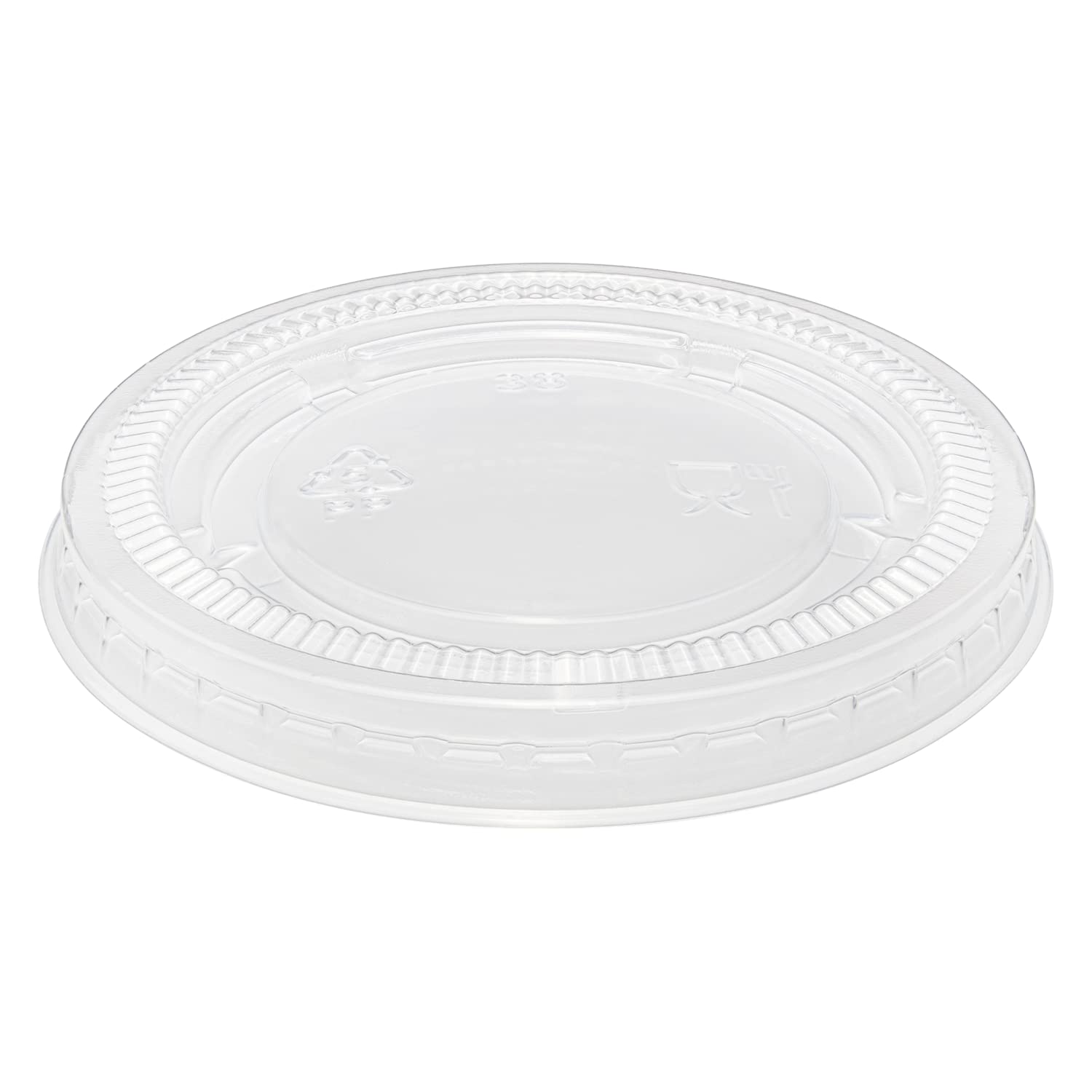 Karat FP-PL200-PP 1.50 oz. & 2 oz. PP Portion Cup Lids (Case of 2500)