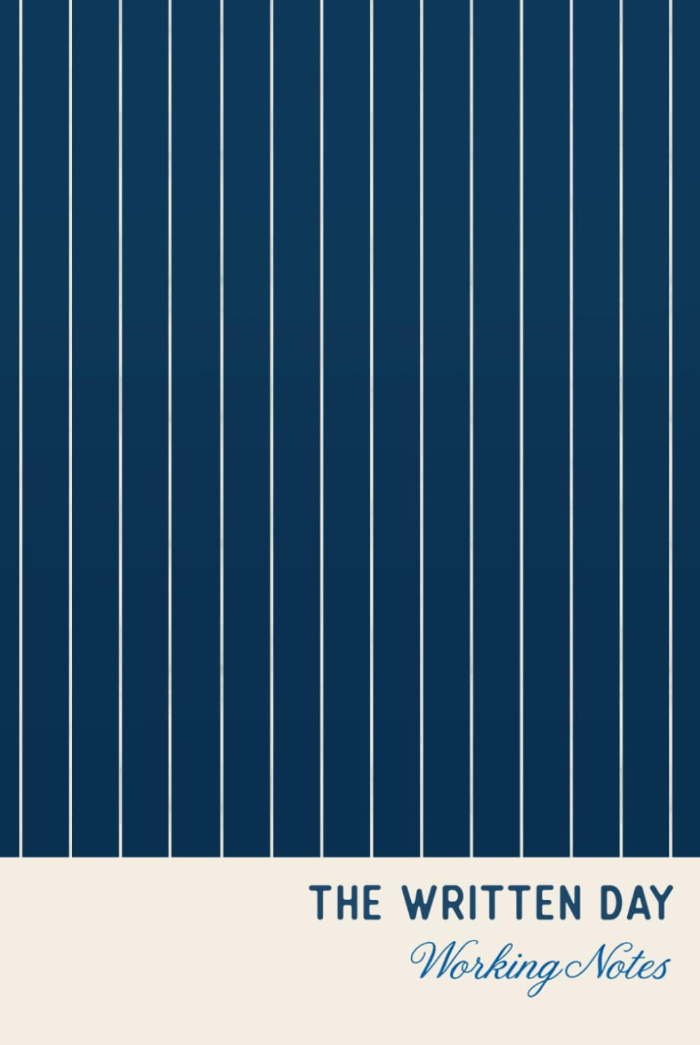 The Written Day — Working Notes: The Bespoke Stripe Bureau (Fine Register, Executive Blue)