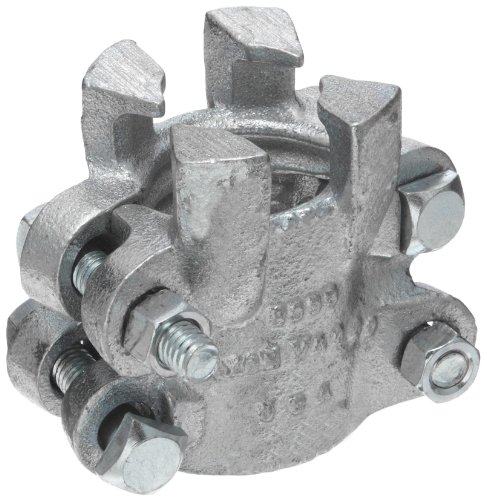 Image of Dixon 187 Plated Iron Boss Clamp, 1-1 /4 inch Hose ID, 1-44 /64 inch - 1-56 /64 inch Hose OD