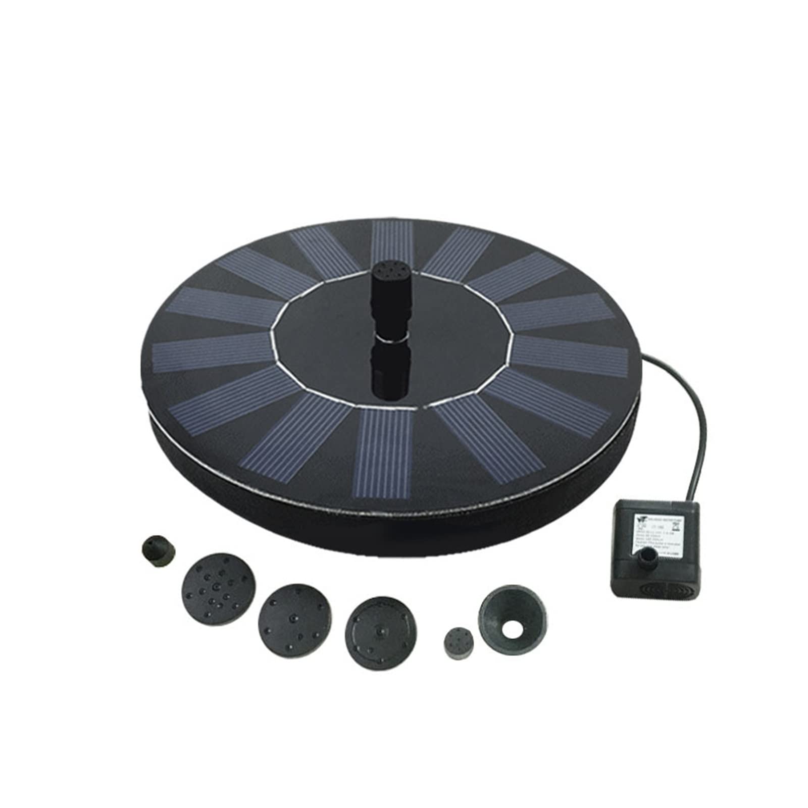 Floating Solar Fountain Garden Water Pool Pond Decoration Panel Powered Pump Efficient Use Of Energy