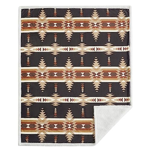 Image of Paseo Road Indigo Hill by HiEnd Accents Yosemite 54x68 Throw Blanket