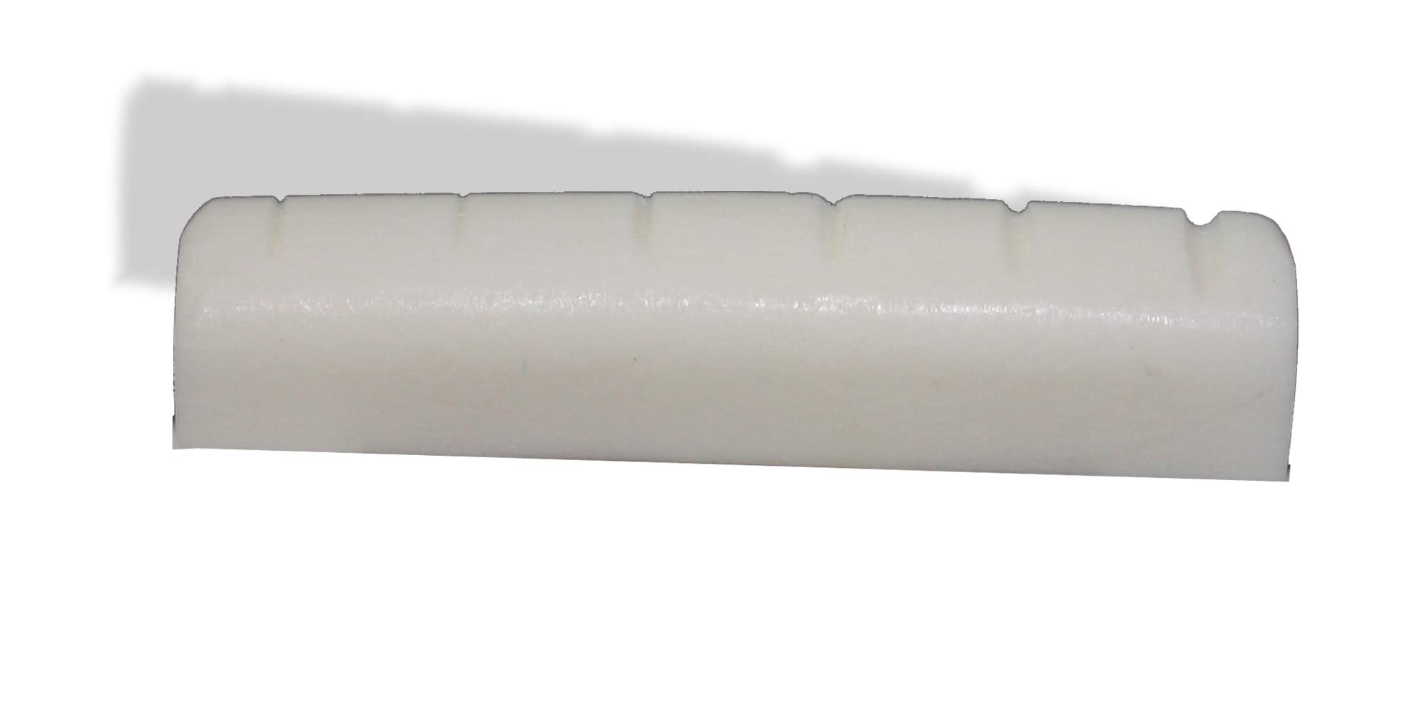 Capotasto In Osso 45mm Osso Per Capotasto Chitarra Acustica - 45 Mm, Slotted, Non Sbiancato, Compatibile Con Gibson, Martin, Taylor Guy Martin - Foto 3