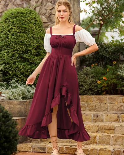 Robe d'été Renaissance sans manches anti-chaleur avec poches intégrées - 3