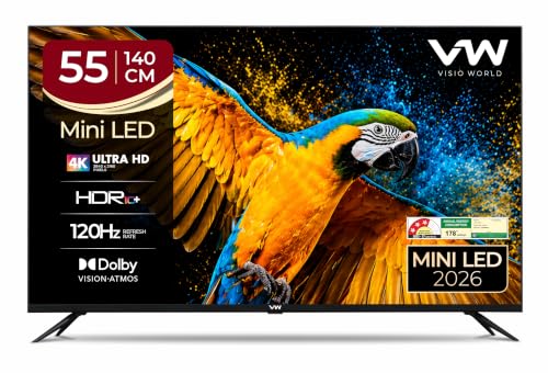 Image of VW 140 cm (55 inches) 4K Ultra HD Mini LED Smart Google TV VW55MINIQ1