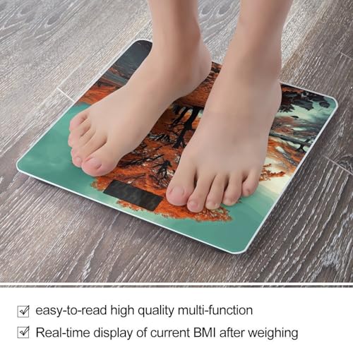 Báscula Digital de Baño Maple Tree con Vidrio Templado miniatura 5