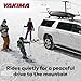Yakima RocketBox Pro 14 Compact Roof Cargo Box Carrier, 14 Cu Ft Premium Aerodynamic Storage with Dual Side Opening, SKS Locks, Tool Free Installation