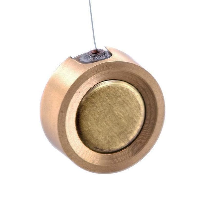 Magic Reel Locking Device Magic Tricks Accessories Close-up Comedy Illusions Stage Mentalism Props(Brass)