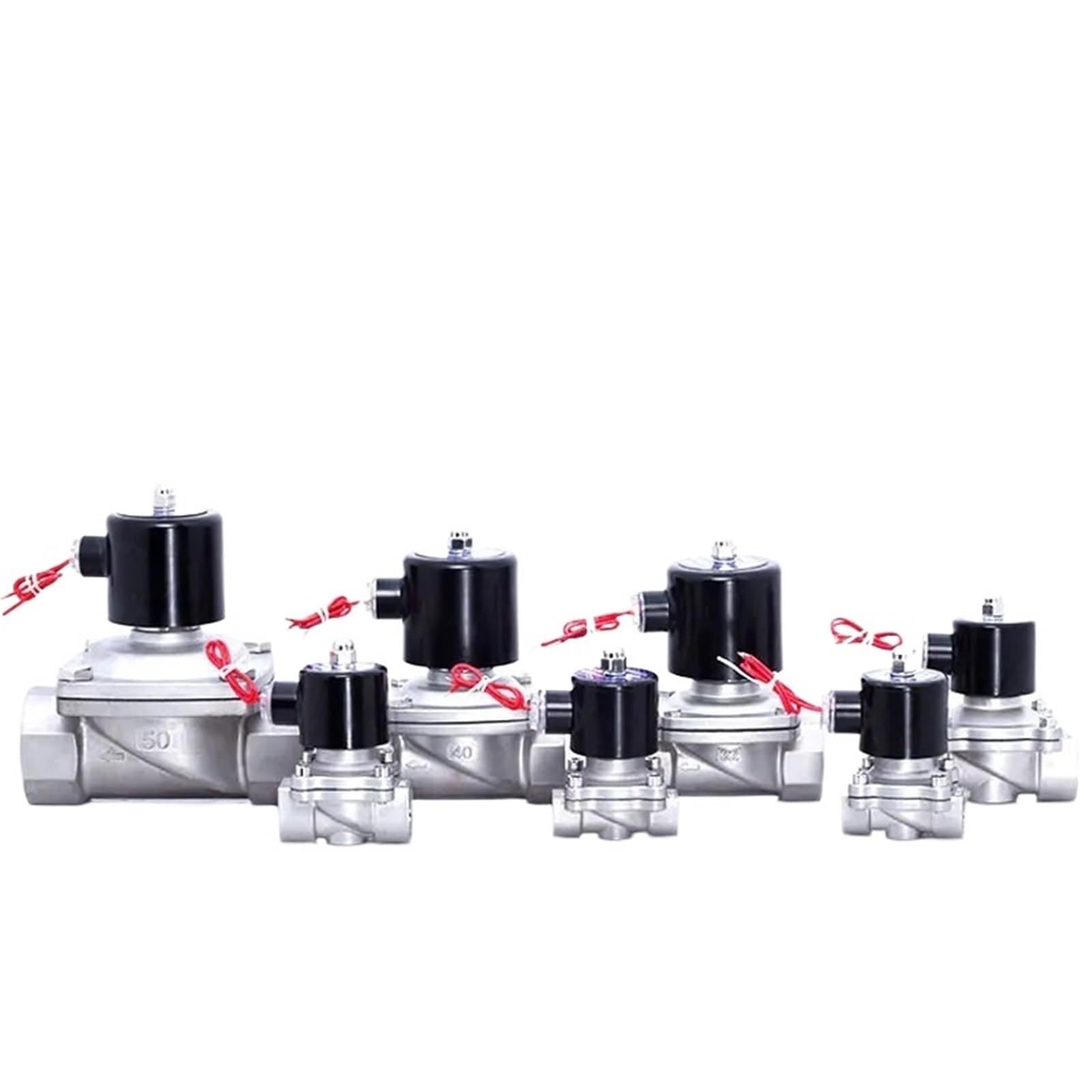 Razajrvbo Dn20 Stainless Steel Electric Solenoid Valve Normally Closed(,Ac220v)