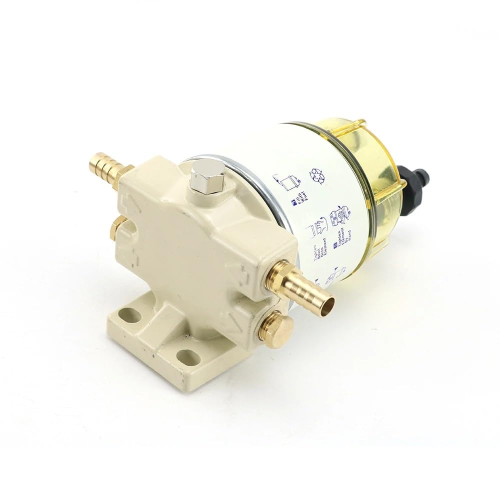 Pezzo di Ricambio per Auto R12T Elemento filtrante del Carburante Separatore d'Acqua sostituisce ZG1/4-19 120AT S3240 NPT FS19802 P502489 R12P R12S Pezzo di Ricambio per Auto