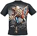 Iron Maiden TheTrooper Männer T-Shirt schwarz XL 100% Baumwolle Band-Merch, Bands