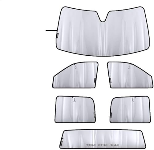 WeatherTech Parasol para ventana para camioneta Ram 1500, 2500/3500, Ram Truck 1500 Classic - Crew Cab - Kit completo de vehículo (TS0005K2)