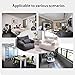 HWOEK Sofa Lazy Sack - Ultra Soft Bean Bags Chairs Lazy Lounger Tatami (No Filler) Lounger Seat Bean Bag Cover Soft Beanbag Chair for Adult Teen Children,Light Gray