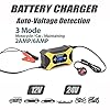 Katbo 6A Battery Charger 12V 24V Lead Acid Car Battery 12V Float Charger Maintainer For Motorcycle Car Truck #1