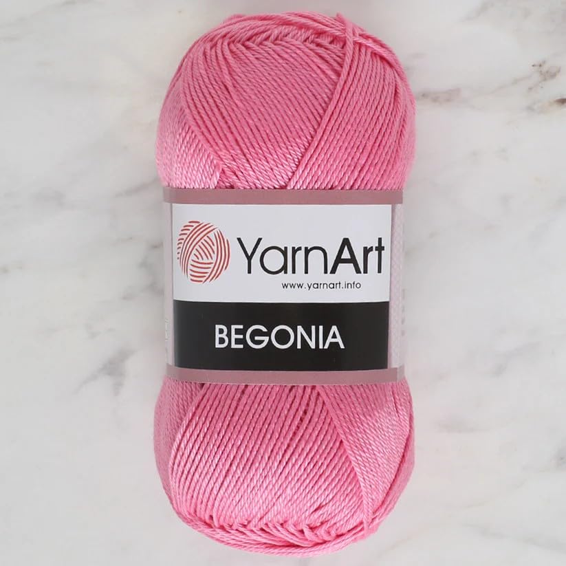 YarnArt El Örgü İpi BEGONIA, 5001, 10x50 gr