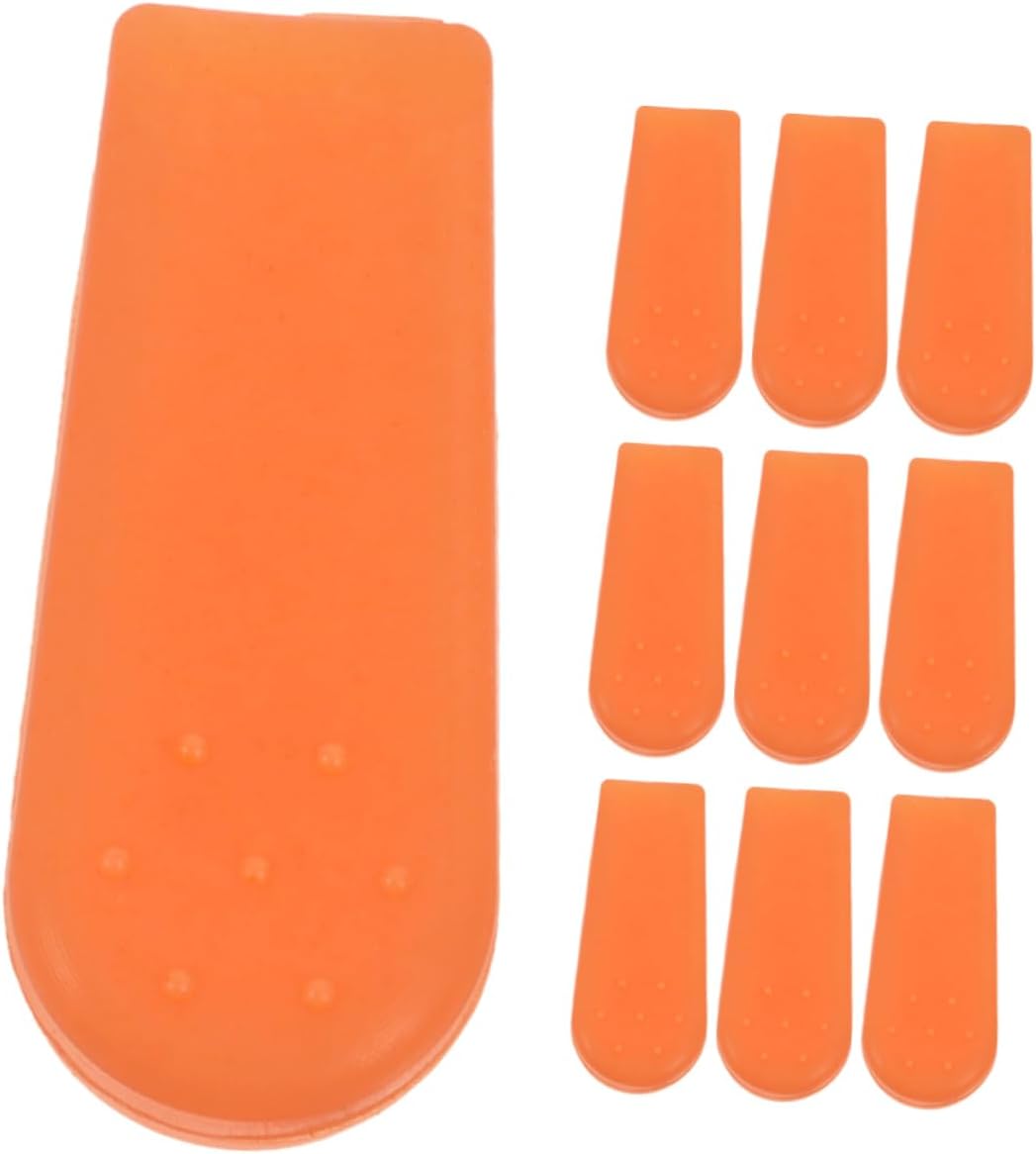 10pcs Claw Machine Toys Parts Plastic Claw Sleeves Clip Protection Sleeves Boys and Girls-Friendly Fit