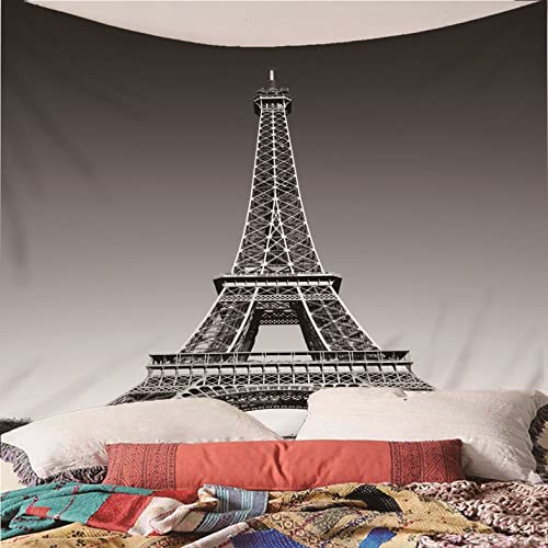Tapiz de pared de la Torre Eiffel de 200x150cm para renovar cuartos juveniles 2