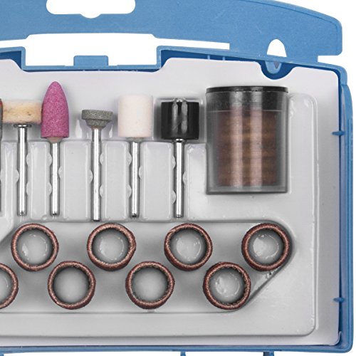 Gamma Ferramentas Kit De Acessórios Para Microrretífica Com 69 Peças G19504Ac Azul