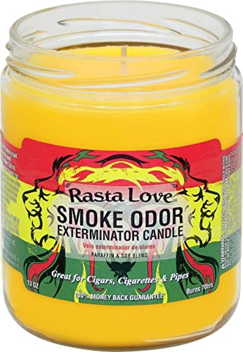 Smoke Odor Exterminator 13Oz Jar Candles Rasta Love, (2) #TOP1