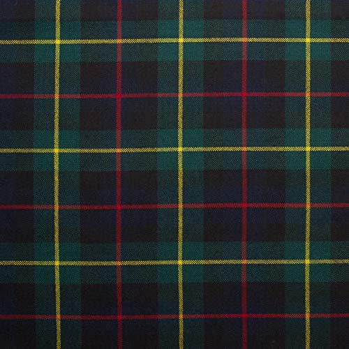 Ingles Buchan 100% Wool Traditional Scottish Handfasting Ribbon - F Tartans, Farquharson Modern