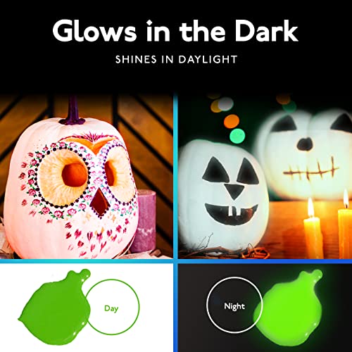 Individuall Glow in the Dark Paint - Set di 8