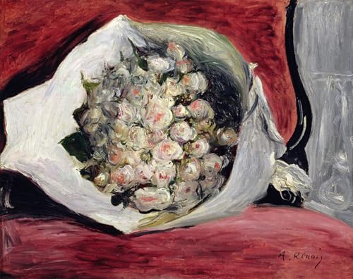 Toile murale bouquet dans une loge de théâtre pour embellir un bureau