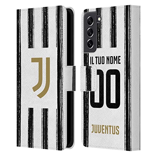 Funda Juventus S21 FE 5G carcasa elegante de piel sintética
