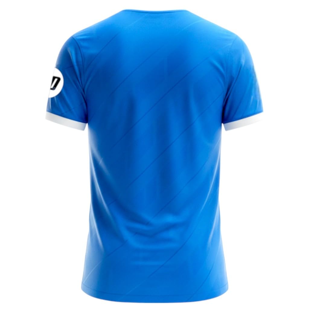 Real Madrid - Kit Infantil 3ª Equipación 2025‑2026 | Réplica Oficial | Camiseta + Pantalón | Diseño Azul | Tejido Transpirable | Regalo Ideal (6 años, Azul, Regular)
