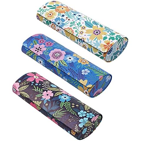 JAVOedge Floral Pattern Eyeglass Case Cover