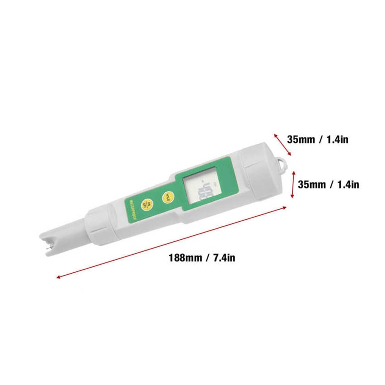 Monitor Portatile for La qualità Acqua Penna Digitale for Tester ORP Misuratore for Staccabile Strumenti for Il Test del Serbatoio della Piscina Acquario Rilevamento Rapido E Preciso