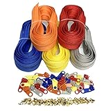 Multi-Funktion: lang genug, Mehrzweck-Nutzung, kann in den westlichen Röcke, Kleider, kann auch in Kissen, Bag Zipper verwendet werden, kann auch als bunte Ornamente DIY Produkte dekoriert werden.